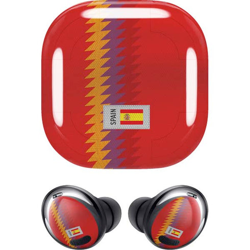 Spain Soccer Flag Galaxy Buds Pro Skin